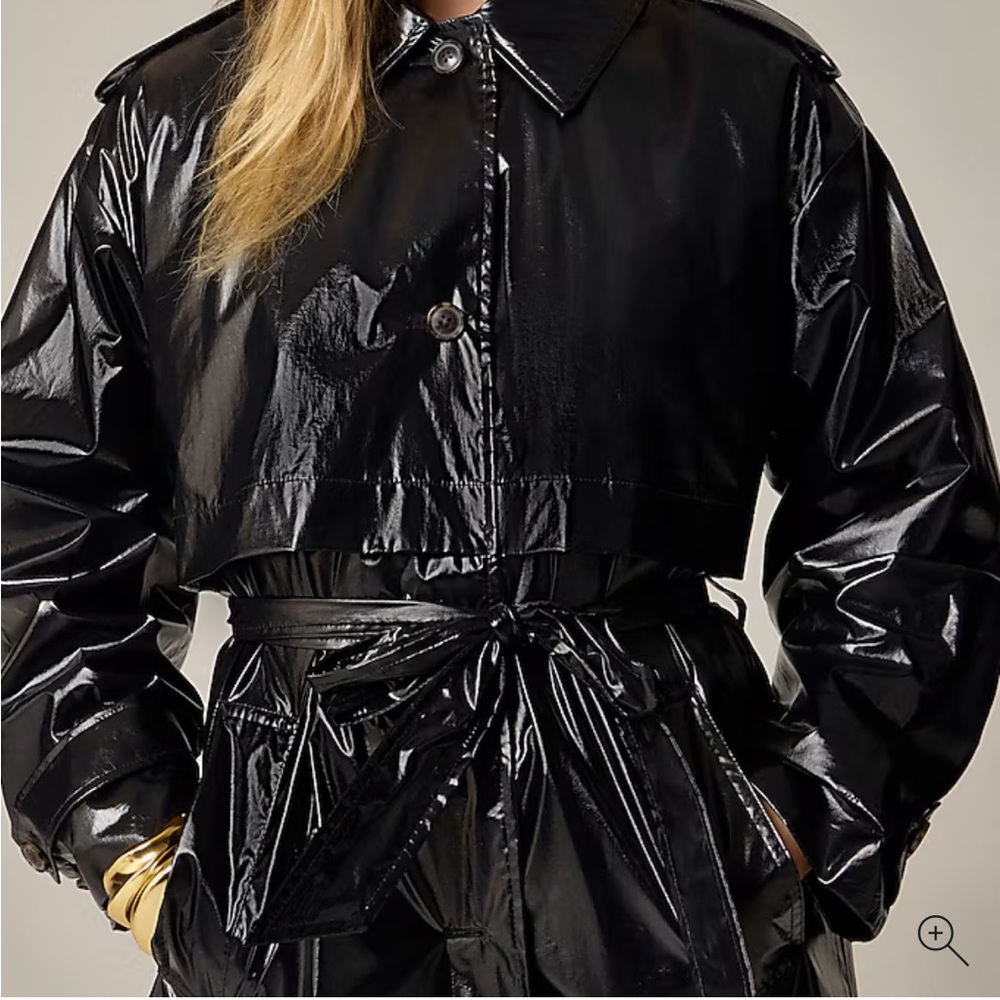 J. Crew Tan Trench Coat-Tan - Picture 2 of 4